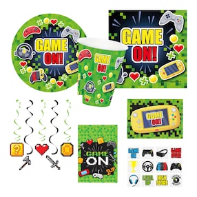 Kit de fête gaming avec cadeaux à offrir 153 pièces
