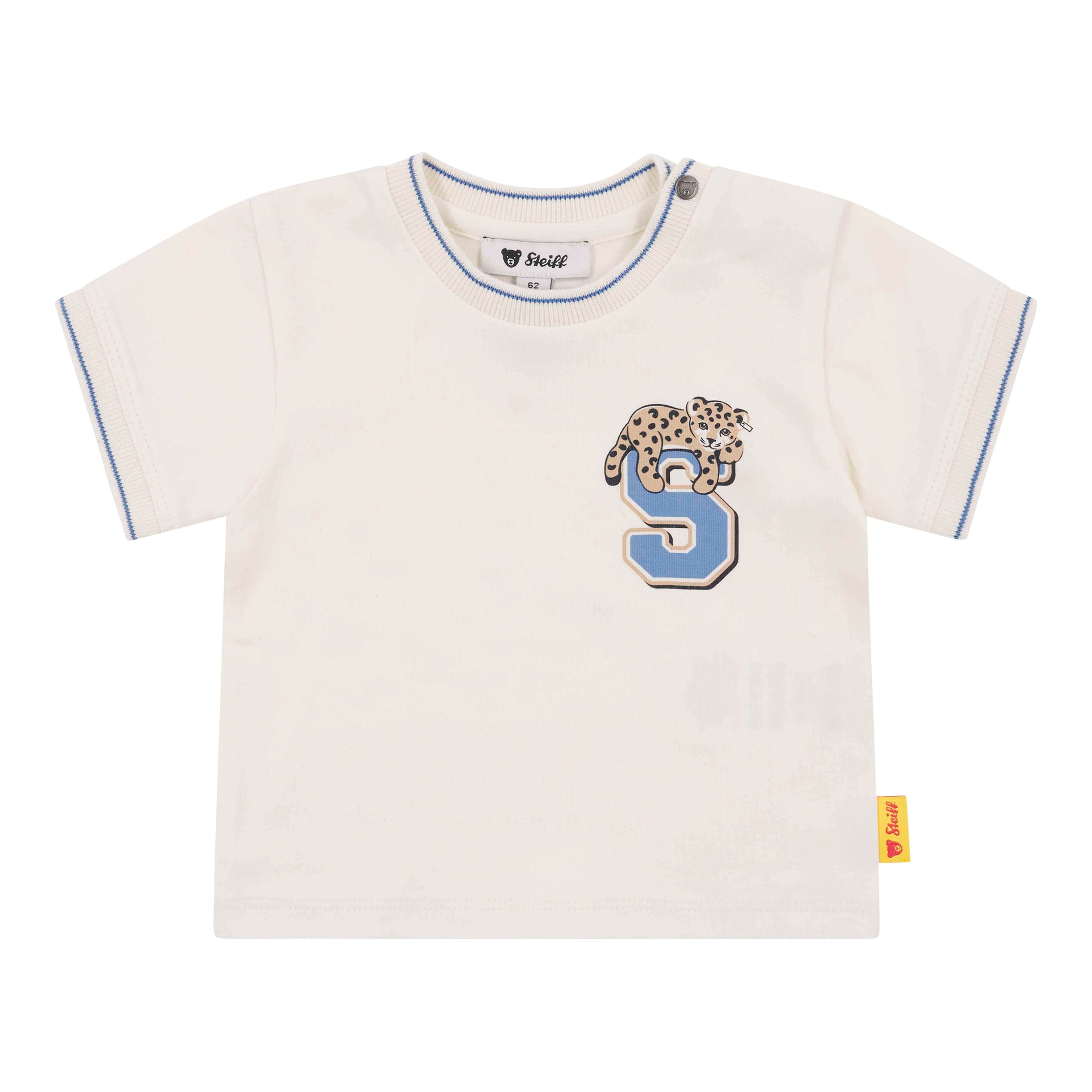 2-tlg. Set T-Shirt und Shorts Struktur