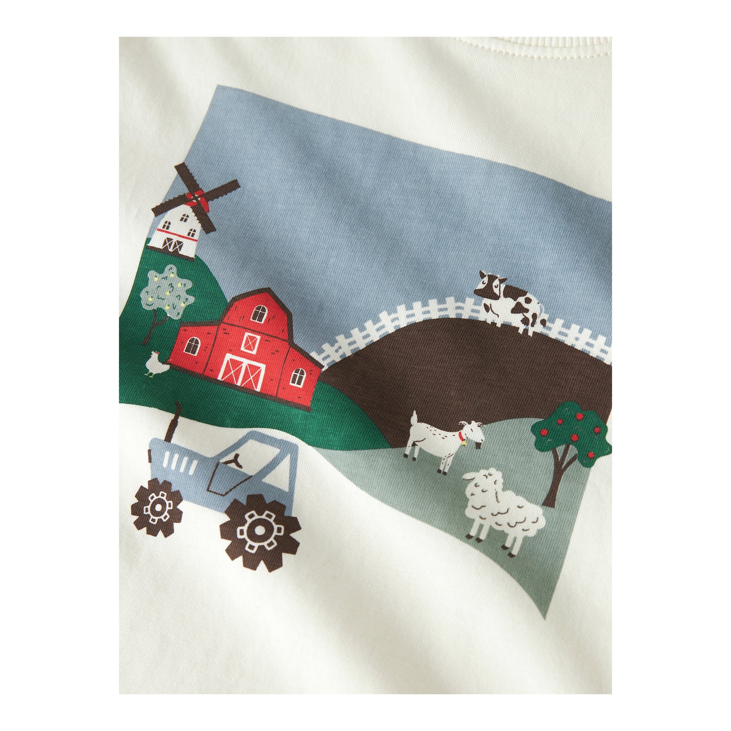 Shirt langarm Bauernhof