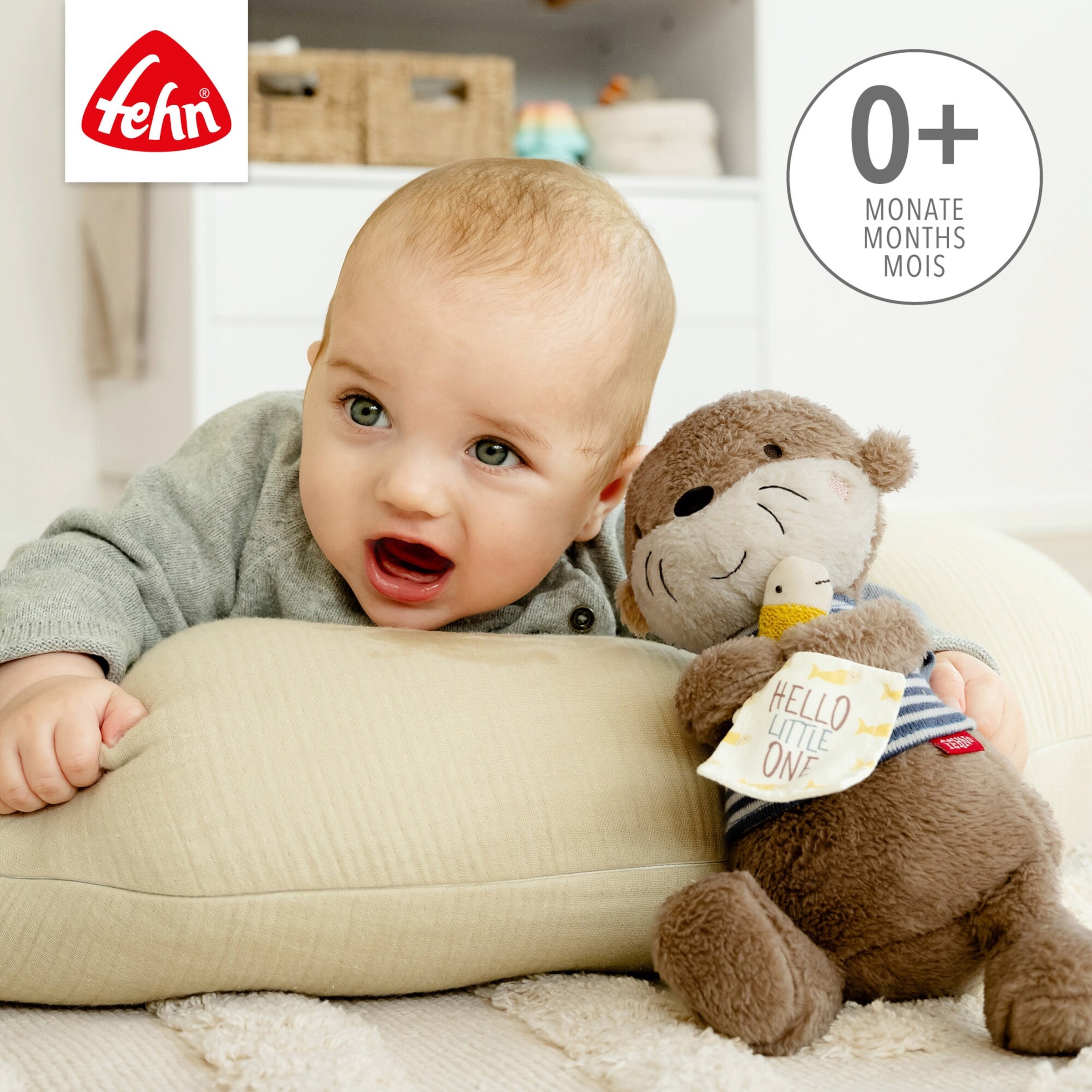 Kuscheltier Otter Theo Hello little One 28cm