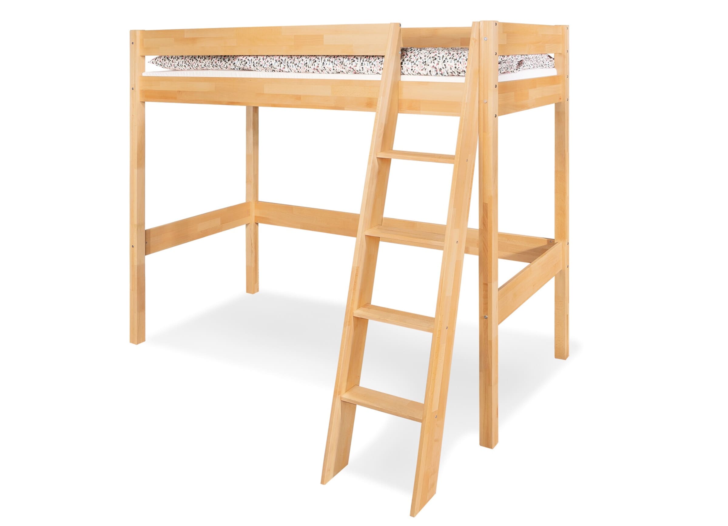 Pinolino Jugendzimmer-Set „Natura” extrabreit groß mit Hochbett, 3-tlg.