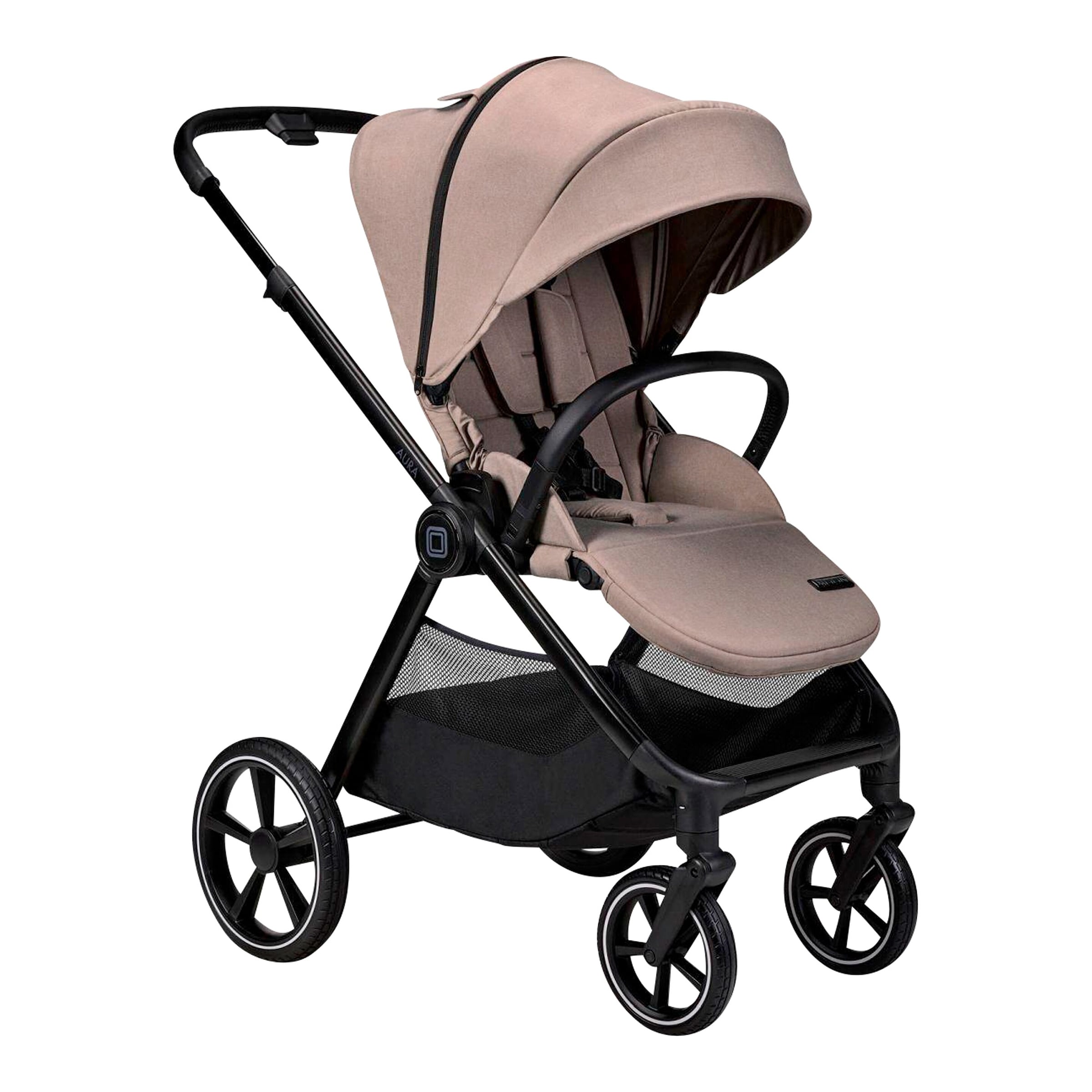 Moon Kombikinderwagen Aura (2026) Trio-Set inkl. Babyschale Cosmo 2.0 beige