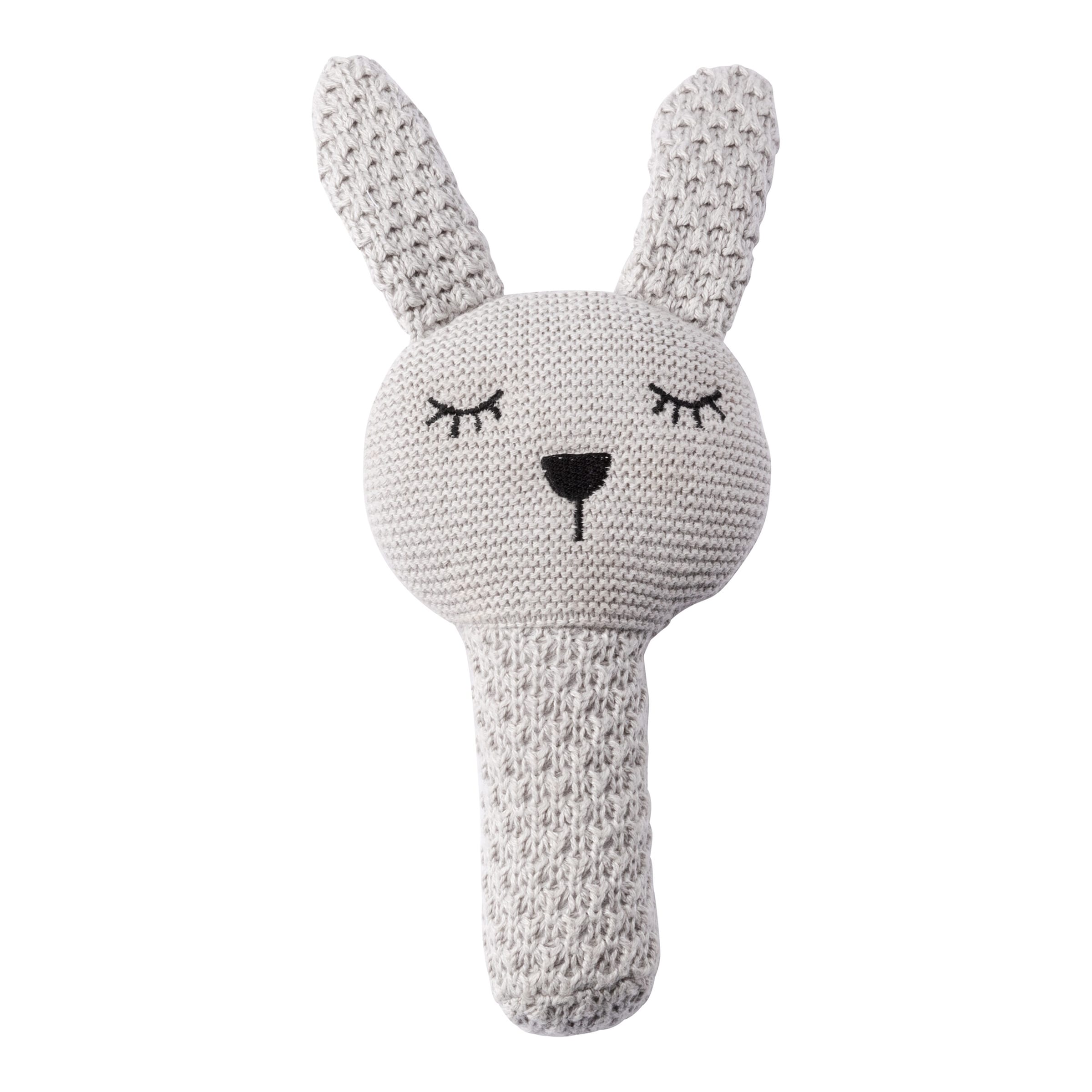 Thumbnail - Bornino Home Babydecken-Set mit Häschen Greifling 80x100 cm