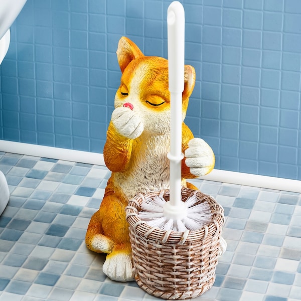 Garniture pour brosse WC « Chat »