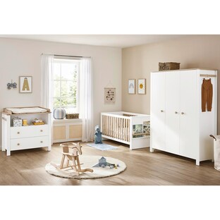 Chambre bébé Lova 3 pièces, modèle large