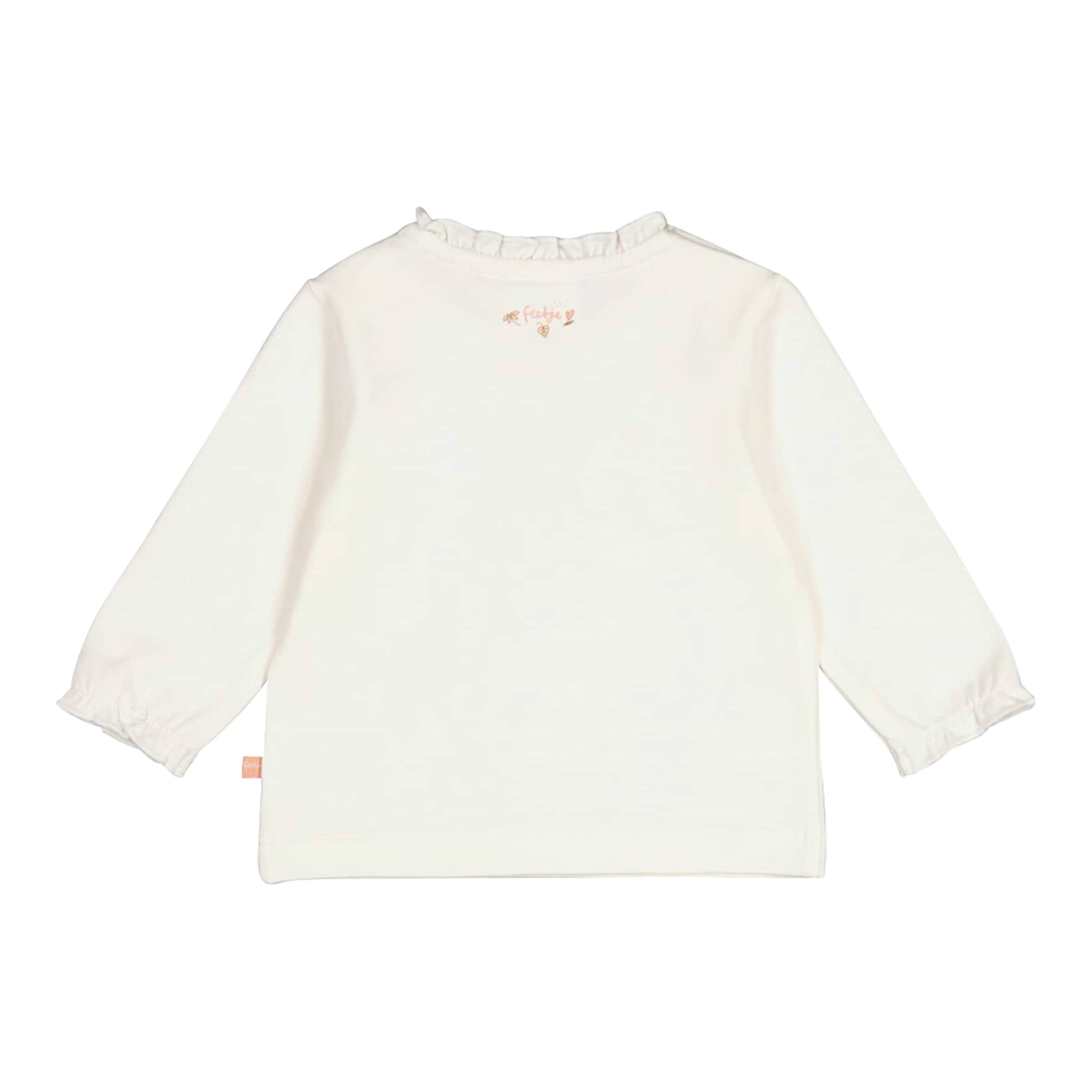 Feetje Shirt langarm Vogel Rüschen