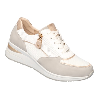 Bequem-Keilsneaker mit Leder „Bettina“