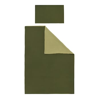 Parure de lit réversible mousseline 40x60/100x135 cm