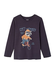 Shirt mit Tier-Print in Kreideoptik Jungen