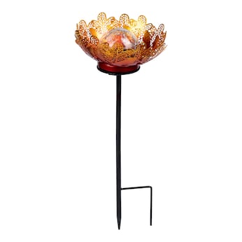 Lampe solaire Feuilles de chêne «2 en 1», 1 pièce