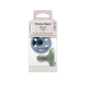 2er-Pack Schnuller Breast Like 6-18M