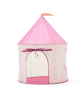 Spielzelt Punkte rosa