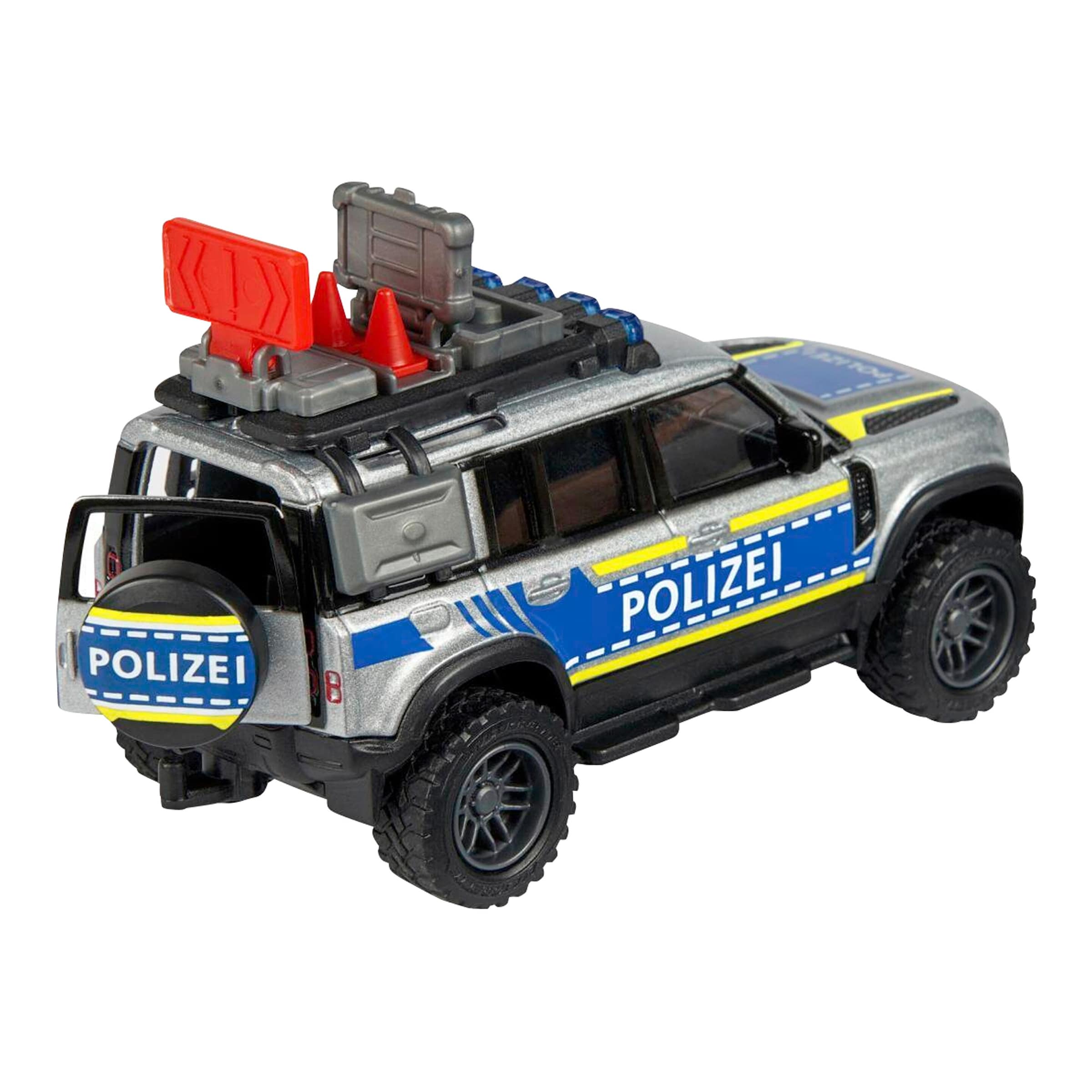 Auto Land Rover Defender 90 Police