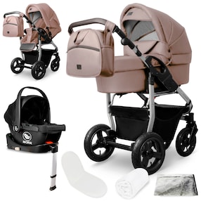 Kinderwagen Capri + Babyschale + Isofix-Station