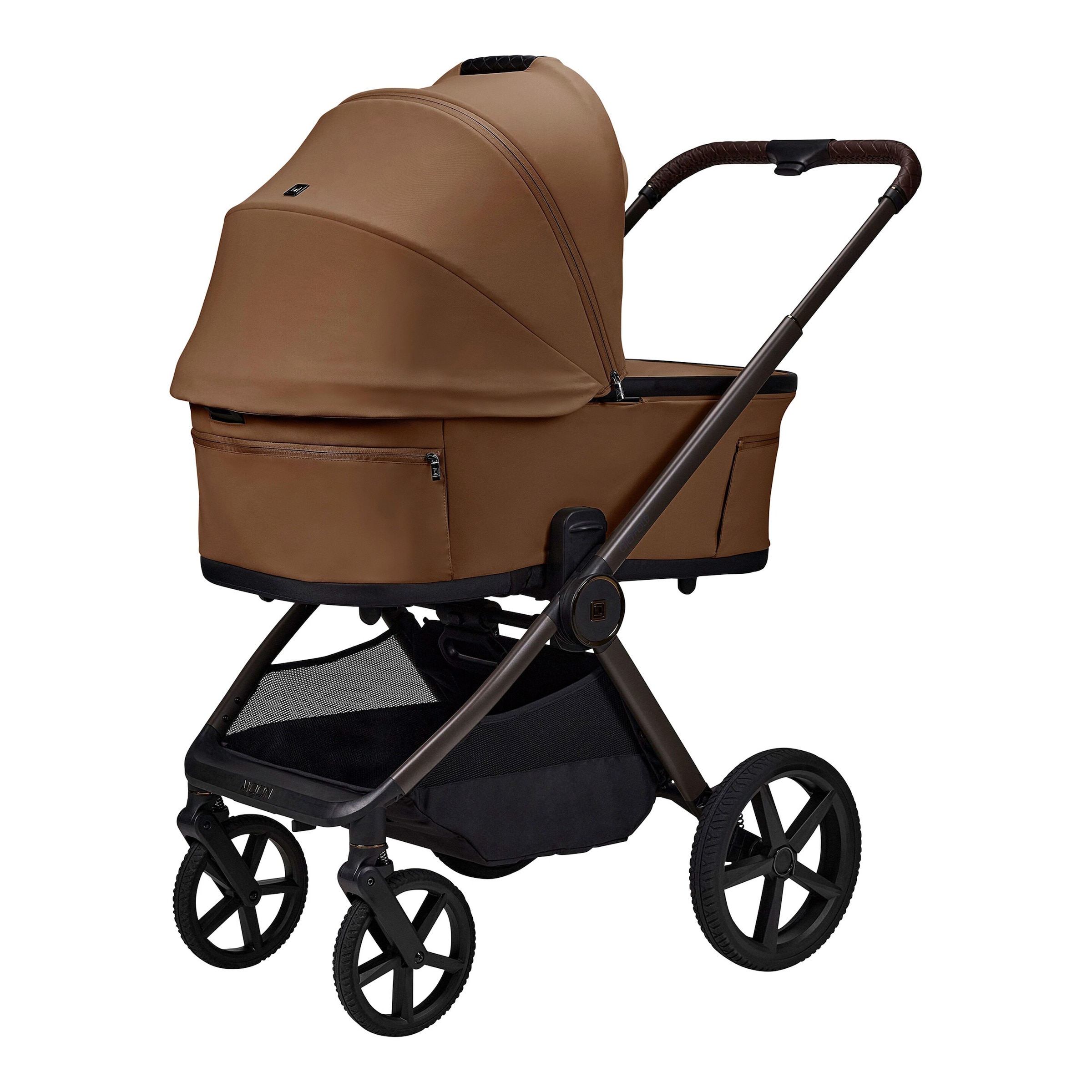 Thumbnail - Moon Diamond Kombikinderwagen GIO FOLD braun