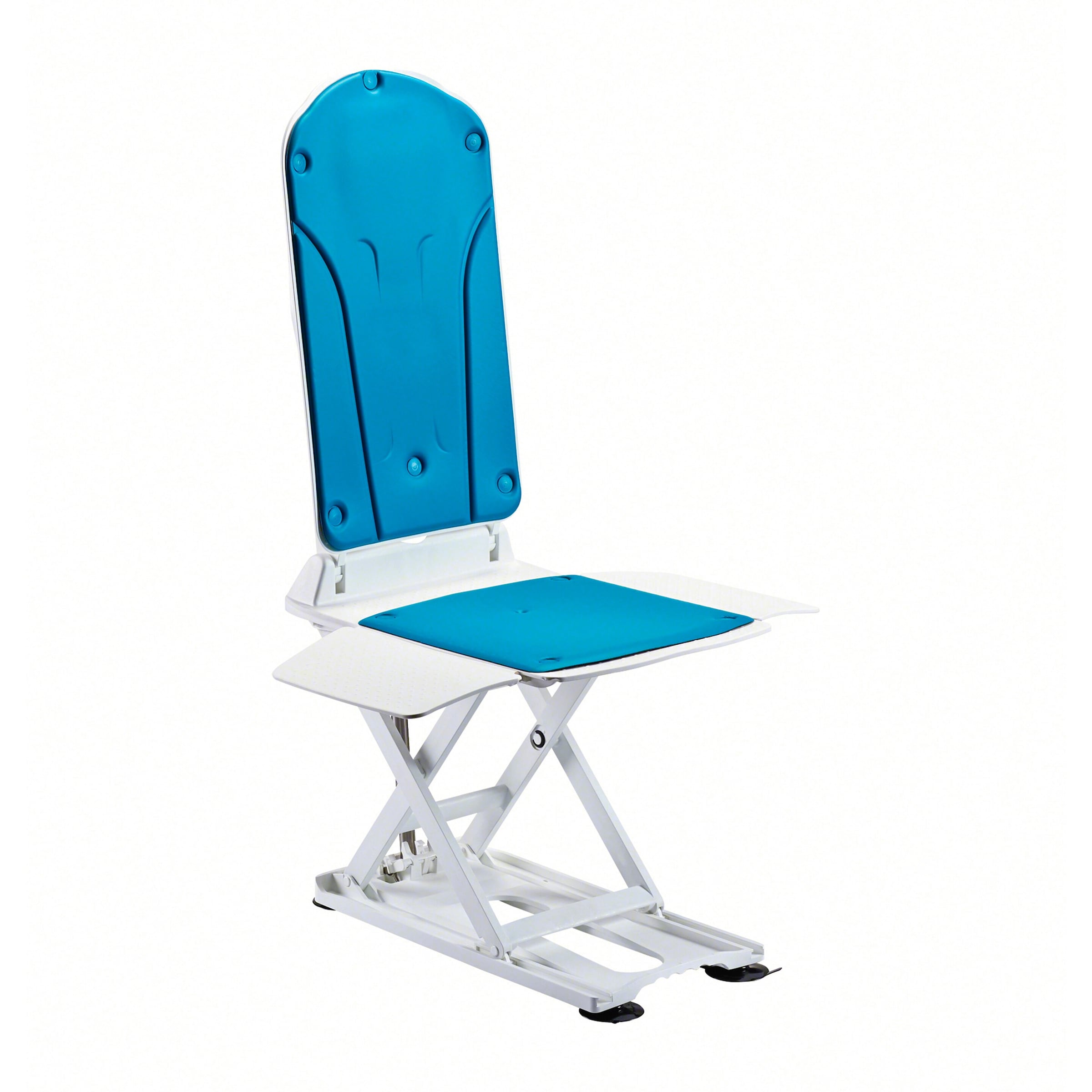 Badewannenlifter "Premium" weiss blau Sitz (BxTxH) 37,5 x 50 x 6,5 - 45