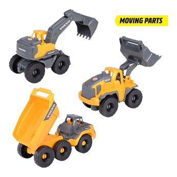 Volvo Baustellenfahrzeuge Construction Set