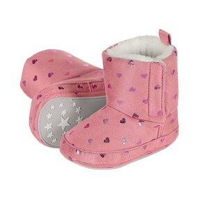 Winterschuhe mit Klettverschluss Herzen