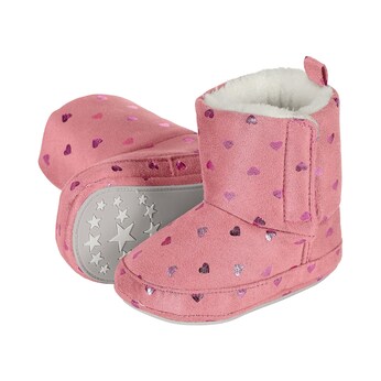 Winterschuhe mit Klettverschluss Herzen