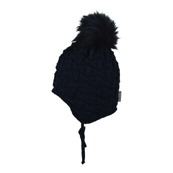 Winter-Strickmütze Bommel