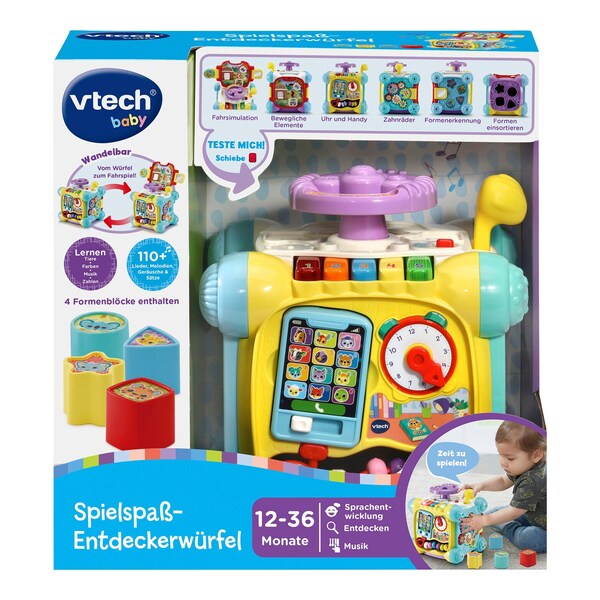 Vtech - Baby - Cube d'éveil et d'activités VTech