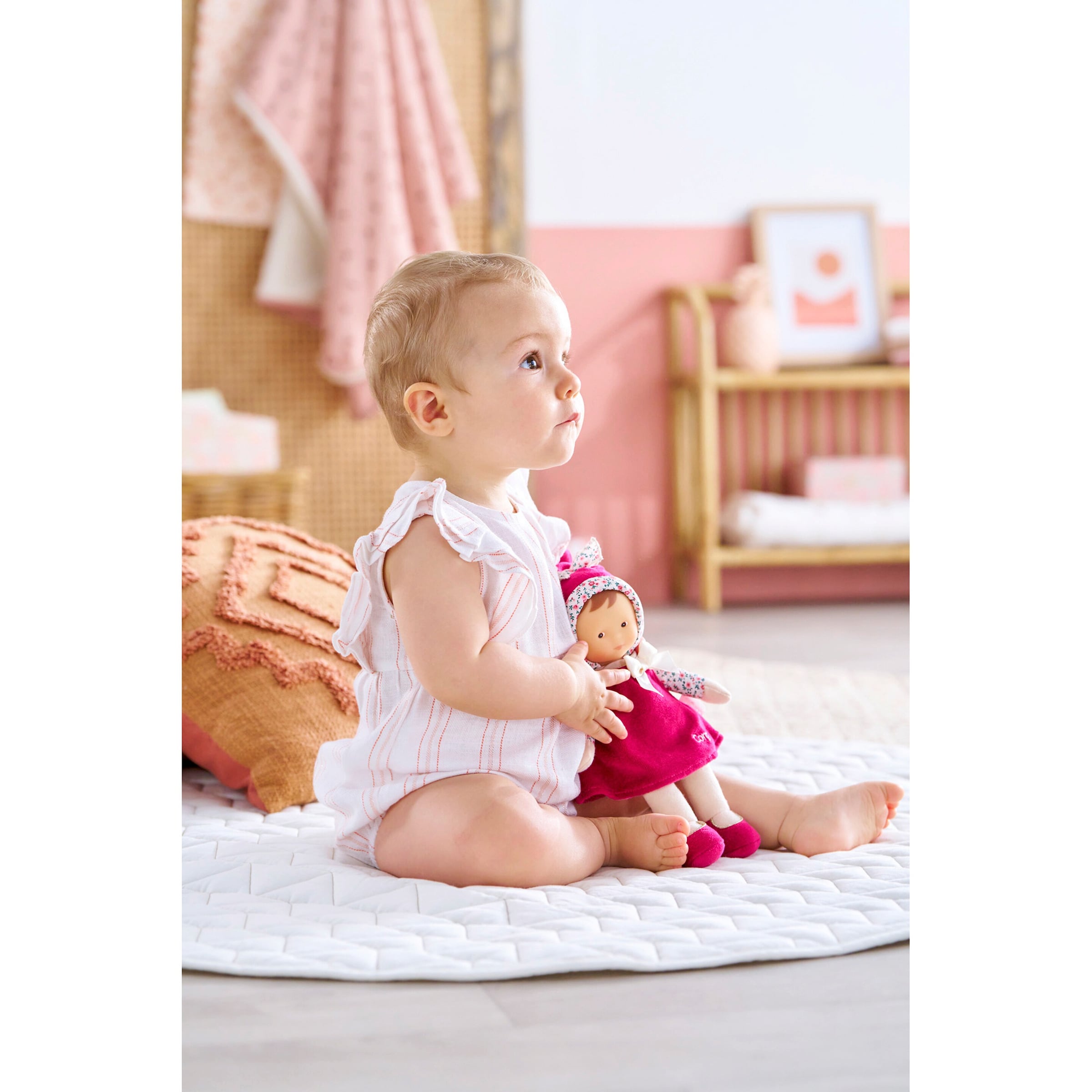 Puppe Miss Röschen 25cm