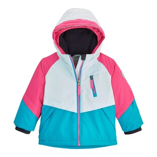 Veste d'hiver à capuche colorblock