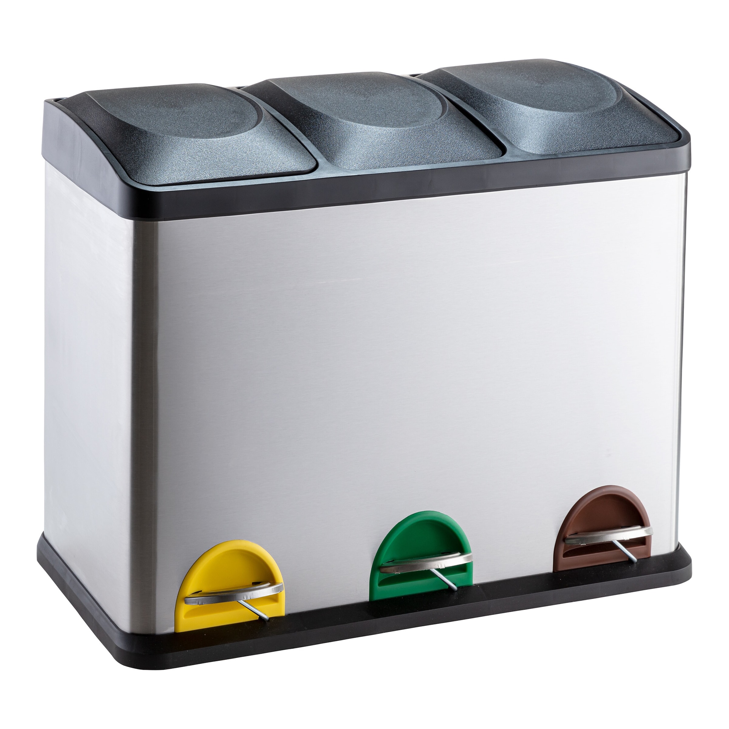 Mülltrennsystem „Premium“, 3 Fächer je 18 l