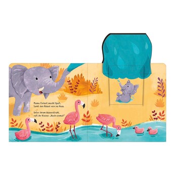 Pappbilderbücher Klapp auf! Wo verstecken sich die wilden Tiere?