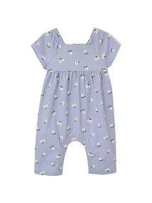 Mädchen Baby Overall mit Schmetterlingsärmeln