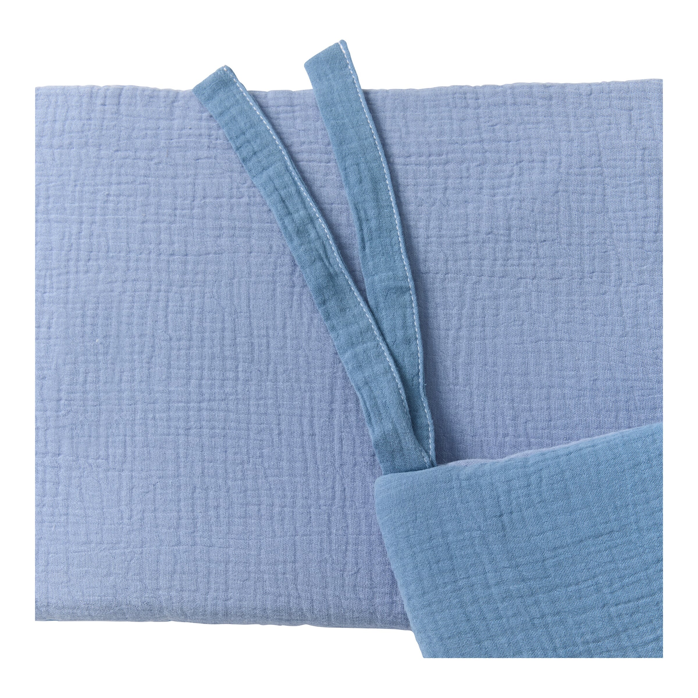 Bornino Home Wende-Nestchen für Beistellbett Musselin 26x166 cm von BORNINO HOME