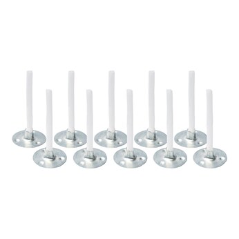 Lot de 100 mèches pour bougies chauffe-plat