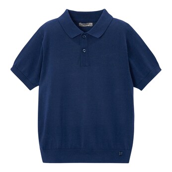 Polo-T-Shirt Feinstrick