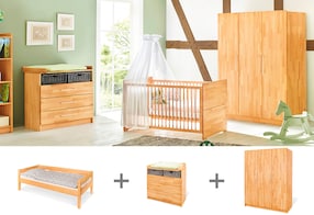 Jugendzimmer-Set „Natura” breit groß, 3-tlg.
