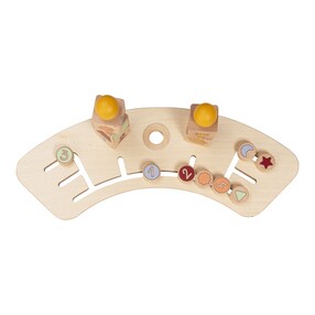 Spielbrett inkl. Spielaufsatz Sorting Giraffe für Hochstuhl Alpha+ und Beta+