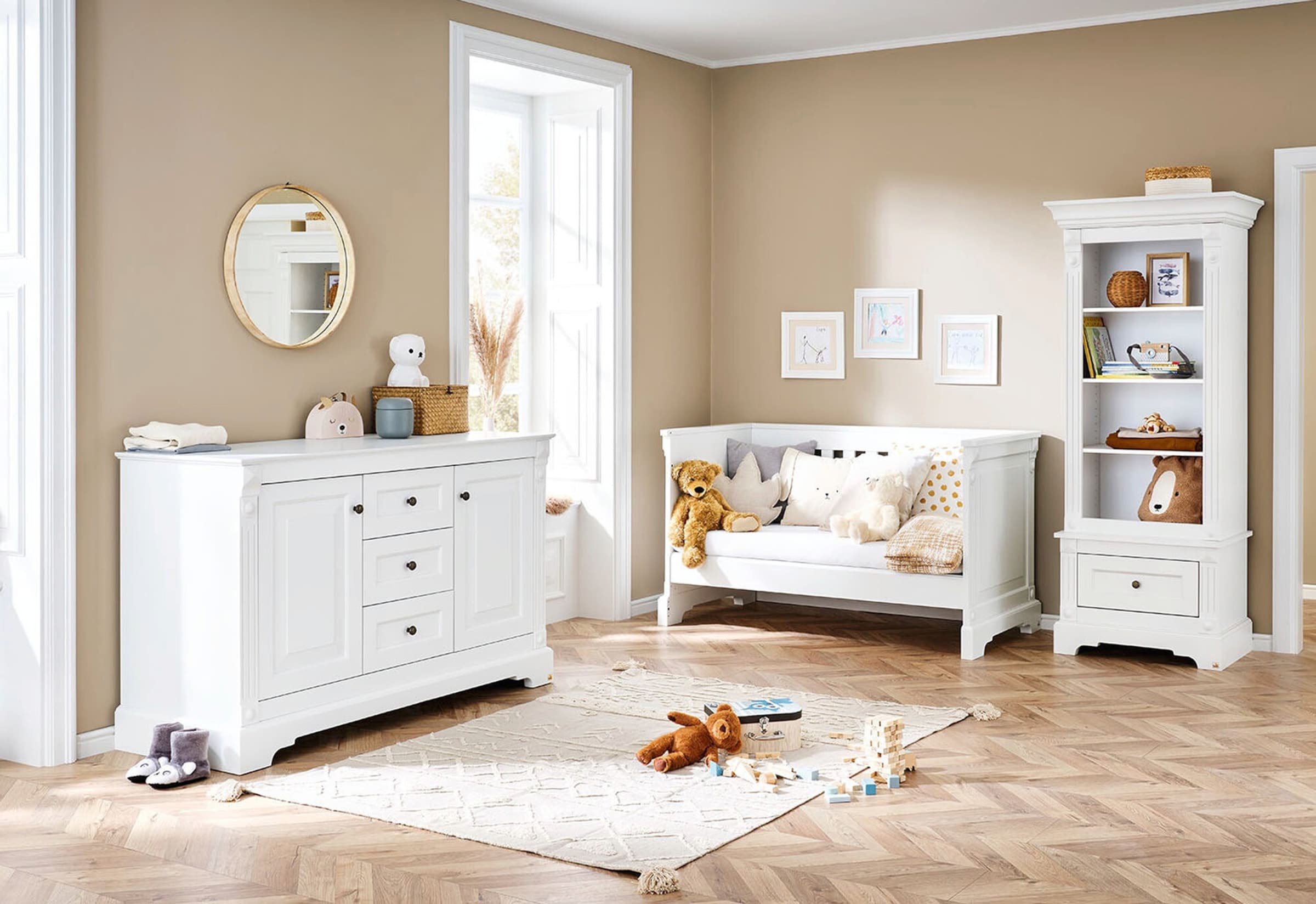 Pinolino Kinderzimmer-Set „Emilia” extrabreit, 2-tlg.
