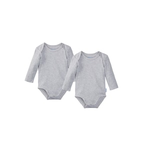 Lot de 2 bodys à manches longues