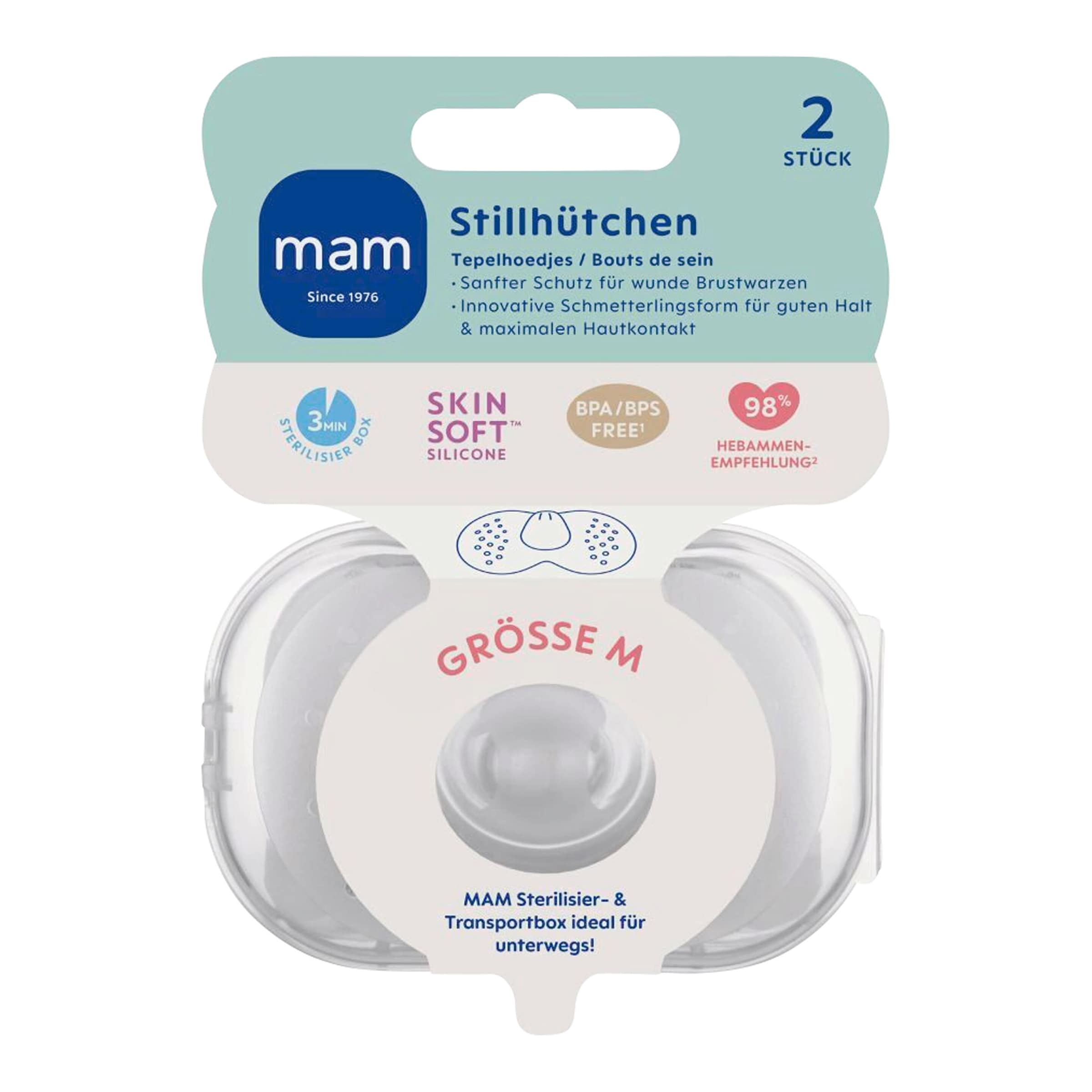 2er-Pack Stillhütchen