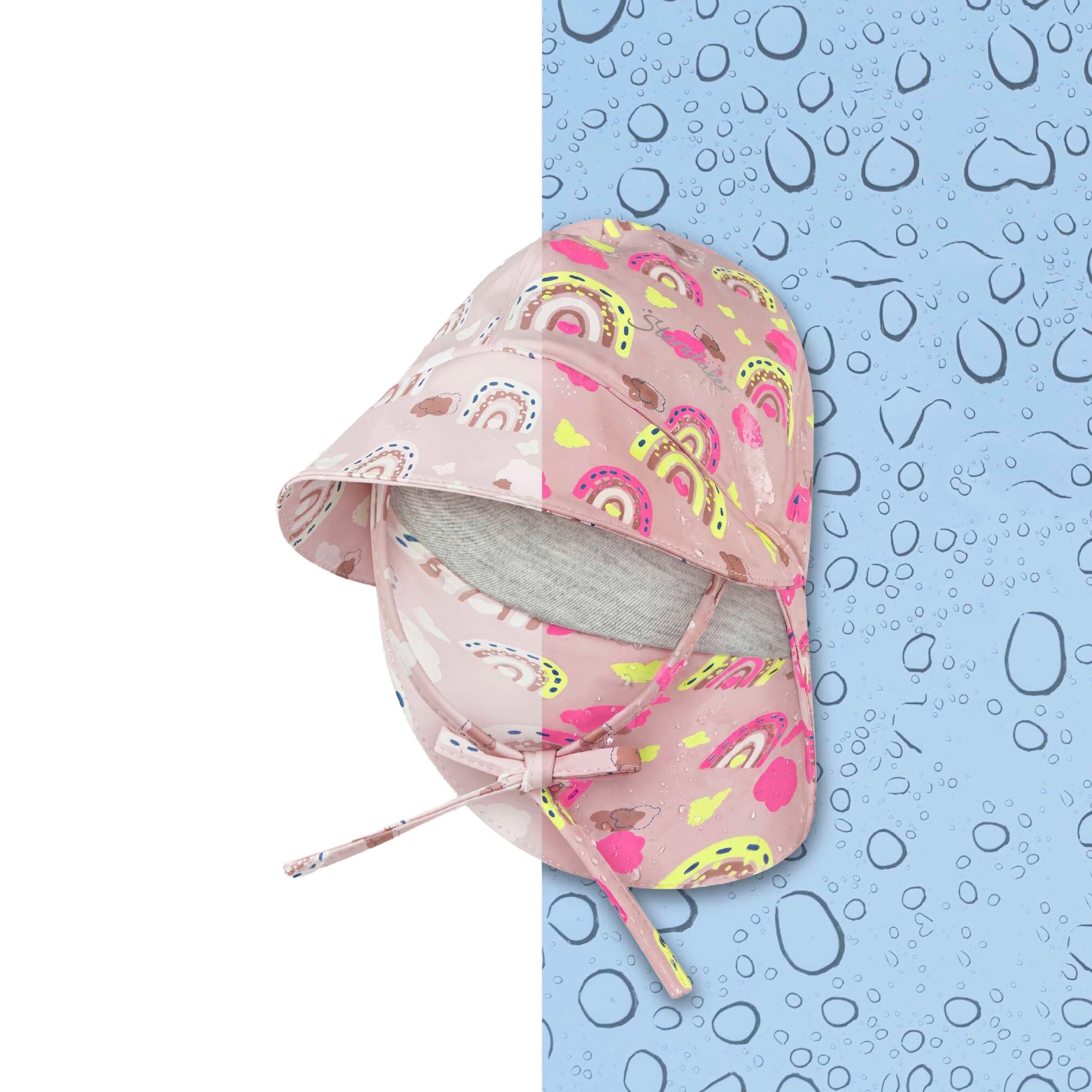 Sterntaler Regenhut Regenbögen Farbwechsel