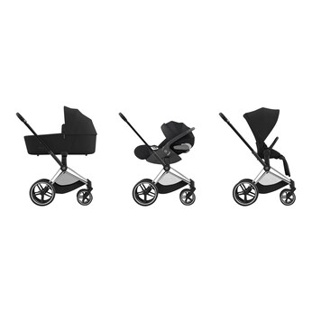 Kombikinderwagen PRIAM Travel-Set inkl. Babyschale Cloud T i-Size und Isofix-Basis Base T