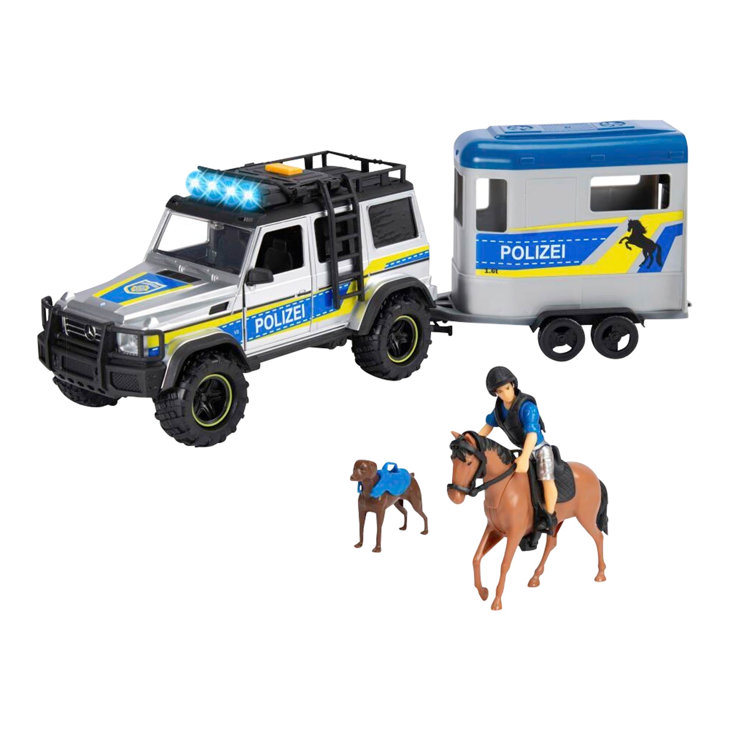 Dickie Toys Police Horse Trailer