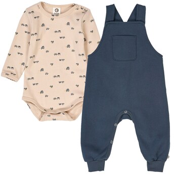 Set aus Langarmbody und Babyhose