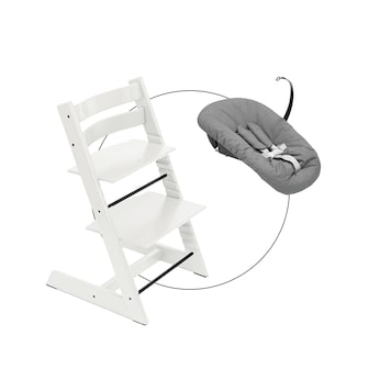 Bundle Treppenhochstuhl inkl. Newbornset Deep Grey