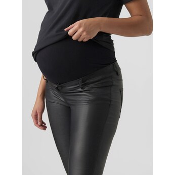Umstands-Hose Lederoptik