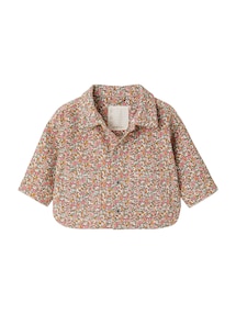 Baby Hemd mit Blumenprint aus Baumwolle