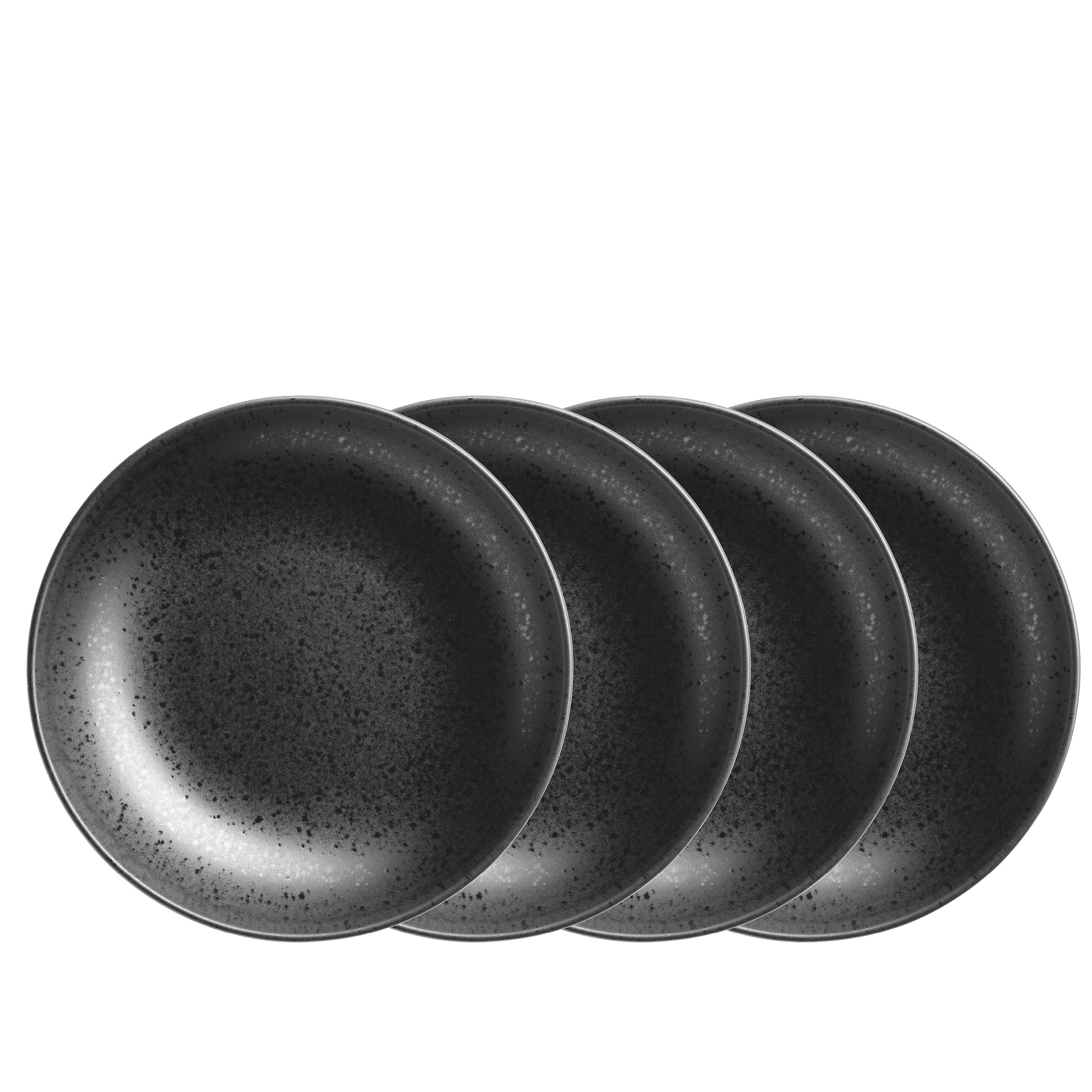 Suppenteller-Set, Steinzeug Essential