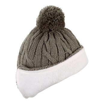 Winter-Strickmütze Bommel