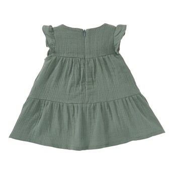 Musselin-Kleid kurzarm