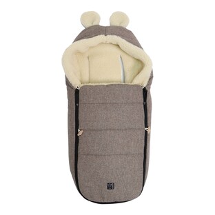 Winterfußsack HOODY MAUS WOOL für Babyschalen