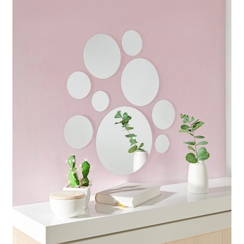 Spiegelsticker-Set, 9-teilig